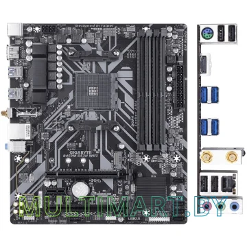 Материнская плата Gigabyte B450M DS3H WiFi (rev. 1.x) картинка 2